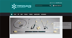 Desktop Screenshot of mandalights-shop.com